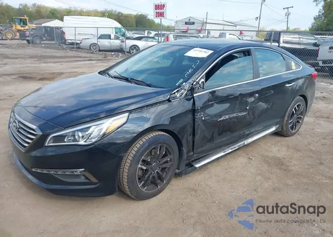 2015 Hyundai Sonata Limited from USA, damaged, VIN 5NPE34AF7FH171279